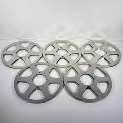 (Lot of 10) Audio Devices Audiotape Metal Tape Reel 10.5″ x 1/4″ Take Up