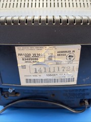 Magnavox 13” CRT TV Wood Grain Retro Gaming Coaxial Input Only Model RR1330 W101