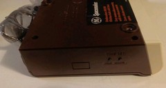 NEW Vintage GE Spacemaker UNDER CABINET Kitchen AM/FM RADIO w/ Clock 7-4212