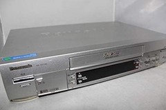 Panasonic NV-SV100 NVSV100 S-VHS VCR Video Cassette Recorder Player NTSC TBC DNR