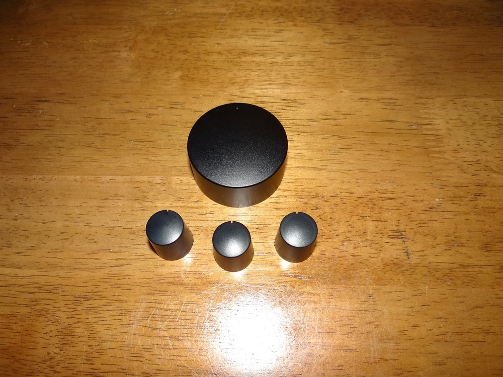 OEM Volume / Control Knobs for ONKYO A/V Tuner Amplifier TX-SV 525 – SET OF 4