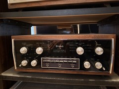 McIntosh MR71 FM Stereo Tuner with Walnut Cabinet – Vintage Classic