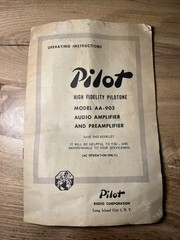 VTG Pilot Radio Corp. Pilotone AA-903 10W Mono Tube Amplifier