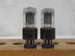 Brimar made 6SN7GT one pair electronic tubes