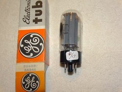 1 x 5U4gb/5AS4A G.E. Rectifier Tube*TESTED*NOS*NIB*#8