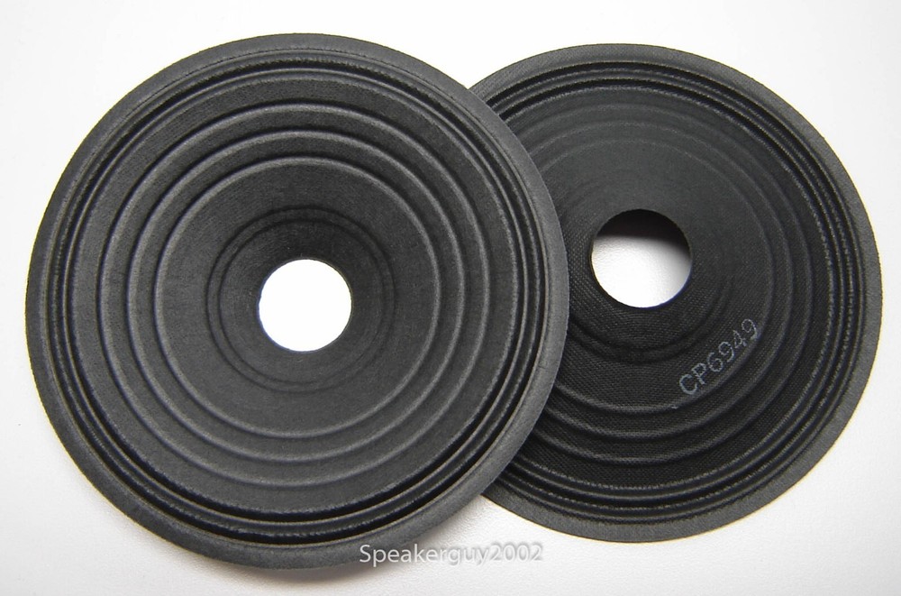 Pair Vintage 5″ Paper Cones – Speaker Parts / CP6949