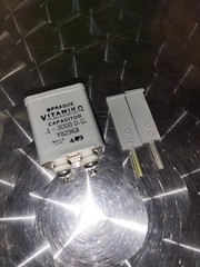 Vintage Sprague Vitamin Q Capacitor .1 3000 D.C. Y82963 #443