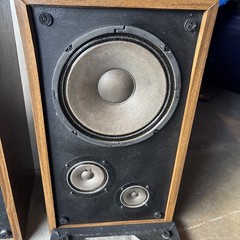 Pair Of Pioneer Centrex 10” 3 Way Speakers System 30 Watts RMS Per Channel USA