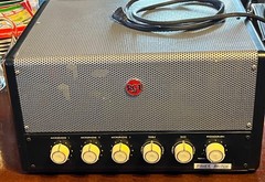 1950’s RCA MDL-2A MI-13297 PA Amplifier 3 Mic Inputs Phono Input Sold As Is