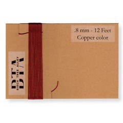 12 Ft Radio Tuner Dial Cord String 0.8mm Vintage Tube Copper Color Replacement
