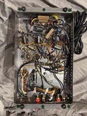 Custom Howertone STEREO EL84 TUBE AMPLIFIER Hi End Parts Make Offer