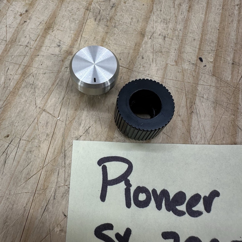 Pioneer SX-700T Receiver Parts – Split Knob Tone Control Bass Treble