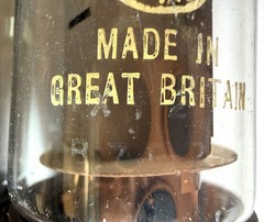 Matched Pair 1960s Mullard xf2 OO Getter EL34 Tubes Test NOS TV7=51/51 @ 36/37ma