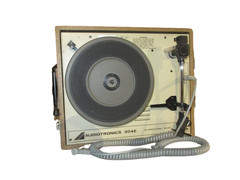 Vintage Audiotronics Model 304E Record Player, 4-Speed Turntable