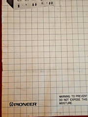 Vintage 1970s Pioneer Original Operating Instructions SA-6500 Stereo Amplifier