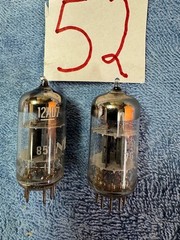 2 NEC 12AD7 12AX7 tubes Roberts 770X Akai M7 M8 Sony 500 Fisher Scott Amplifier