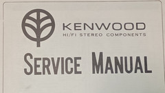 KENWOOD KA-7100 Amplifier Service Manual Original HSQ