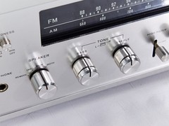 SONY Model STR-7045 WORKING AM/FM Stereo Receiver Vintage SILVER FACE 70’s