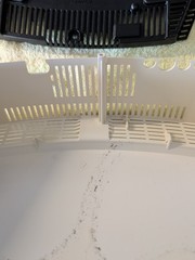 Bose Wave AWRCC 2 top & bottom shell covers White Replacement