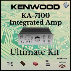 Kenwood KA-7100 Integrated Ultimate Upgrade Kit Genuine Parts Restoration