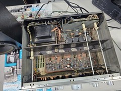 Vintage Kenwood DC Stereo Intergrated Amplifier KA-7100 – Parts Repair – READ