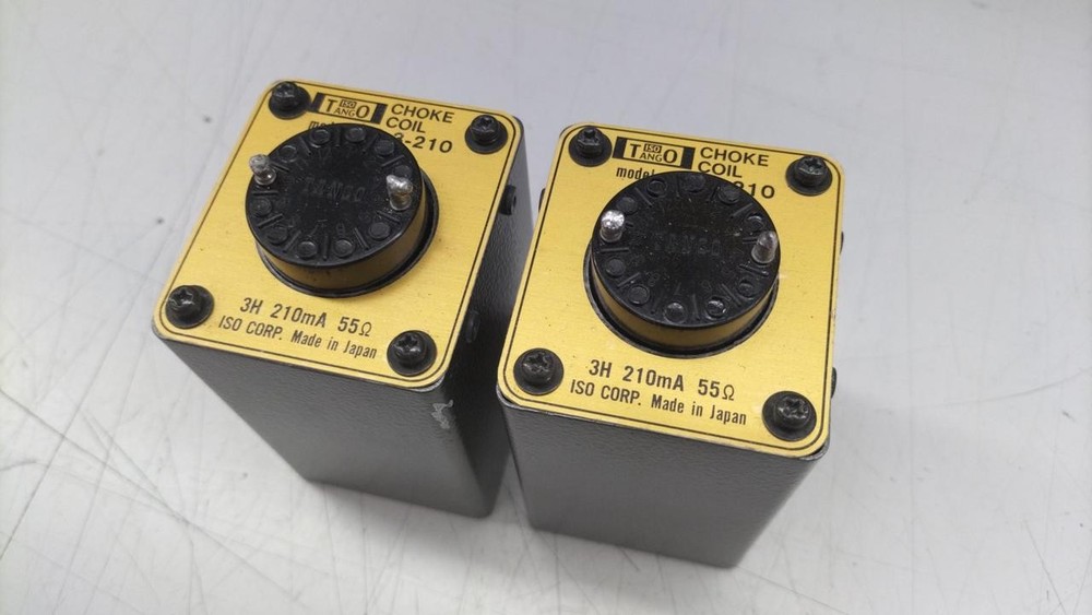 TANGO SC-3-210 Choke Transformer Pair Vacuum Tube Amp Tested Japan