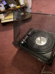 Vintage Garrard Synchro-Lab 95B Record Player Turntable England Works! Read!