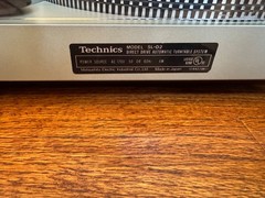 Technics SL-D2 Direct Drive Vintage Turntable