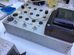 Vintage Hammond ? Organ Tube Amplifier As Is For Parts Lot 30