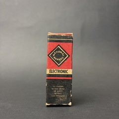 1950s 12AX7 ECC83 Tung-Sol Tube Gray Long Plate Square Getter TV7 Test NOS TS7-1