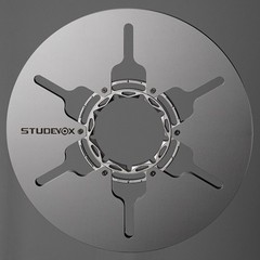 Studevox 10.5″ Edge Polished Silver Aluminium Tape Reel For Reel Tape Recorders