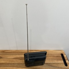 -Parts-GE Vtg General Electric AM/FM Portable Radio Model 7-2825H Battery/Cord