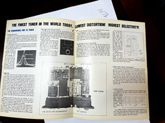 Vintage McIntosh MR78 MR-78 Spec Sheet Sales Brochure Catalog Ad *ORIGINAL*