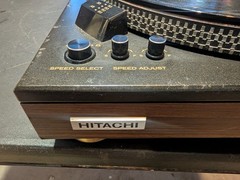 Hitachi HT-460 Direct Drive Auto Turntable Record Player – Working Read!