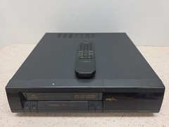Fisher VHS VCR VCR Plus Tested Working w/ Original Remote 4 Head FVH4505