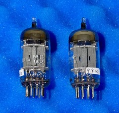 Two GE 5814A Tubes / X3 Mica / Horseshoe Getter / Amplitrex Tested / 12AU7 ECC82
