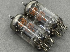 (2) Ten (Kobe Kogyo Corp) 12AT7 Preamp Tubes Made in Japan Test Strong Amplitrex