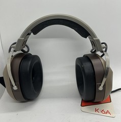 Vintage 70s 80s Koss K-6 ALC Over Ear-Cup Stereo phones Headphones Brown