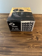 Vintage Sonic S/40 Stereo Headphones Retro Hi-Fi Taiwan Boxed
