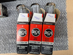 5AR4 GZ34 Vacuum Tube RCA NOS mullard great britain 4 notch