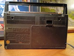 SONY Model ICF-7270W AM/FM Portable Radio Vintage TESTED, SEE VIDEO DEMO!!