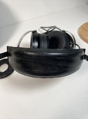Rare Vintage Audiotronic AHP66 Audiophile Flat Drive Orthodynamic Headphones