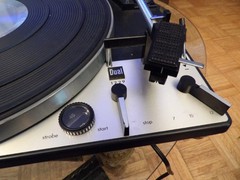 Dual 1229 Turntable — for restoration (spins, no auto function).