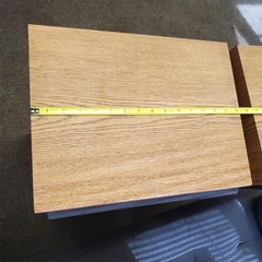 Pair Of Pioneer Colored Vinyl Laminated Wood Floor Speakers