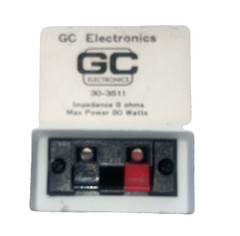 GC Electronics 30-3511 indoor/outdoor speaker home theater max power 80 watts