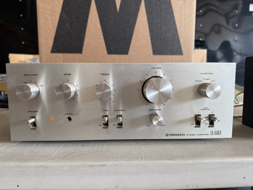 PIONEER SA-6500 II INTEGRATED AMPLIFIER – TESTED
