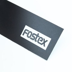 Fostex logo badge Sticker Decal DIY waterproof 33mm(1.3″)X12.5mm(0.49″)