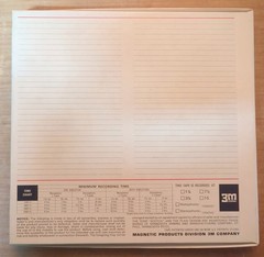SCOTCH 3M TAPE 207 – REEL TAPE – 3600ft / 1100m – 10.5″ / 26.5cm NEW NOS