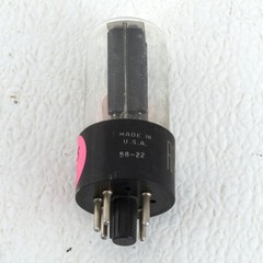 RCA 5Y3GT Black Plate Vacuum Tube TV-7 Tested Strong 58/52 Date Code 58-22