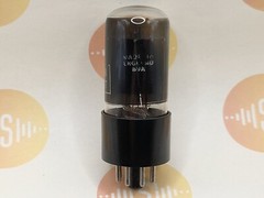 Brimar CV1988 = 6SN7GT Black Glass Lower Declined Getter – British BVA ’59 – NOS